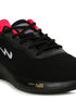 LISA N Black Women's Casual Shoes